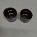 Espresso Cups Set of 2, Ceramic Espresso Cups, Expresso Shots Cups, 2.5oz Tea Cups, Demitasse Cups (2, Magic Blue Outside)