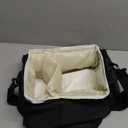 Breast Pump Bag Fit for Spectra S1 and S2, Pumping Bag with Waterproof Mat for Pump Accessories, Portable Pump Carrying Case for Work, Travel and Family Use, Black