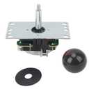 Joystick, Rocker & Ball & Spacer, Game DIY kit Replacement Parts, Pin Circuit Board with Ball for ( 61.82 x 84.49 x 102.16mm ) (Black)