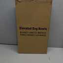 Jovrun Elevated Dog Bowls for Medium Large Size Dogs, Non-Slip Dog Feeder with 1*Stainless Steel Dishes & 1*Slow Feeder Bowl, 5 Heights Adjustable Raised Bowls to 3.15″-8.66″-9.84″-11.02″-12.2″