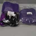 ANOGOL Hair Cap+ Purple Spiky Wig Men Purple Crazy Wig Funny Wigs for Crazy Hair Day Short Spiky Wigs for Anime Cosplay for Halloween Party Costume Christmas