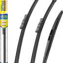 5 PLUS Silicone Windshield Wiper Blades Replacement for 2024 2023 2022 2021 2020 2019 SUBARU Forester Wiper Blades(Set of 3),Automotive Replacement Windshield Wiper Blades-26"/17"/14"