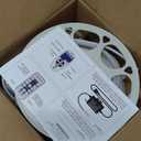 32.8FT COB LED Strip Lights Outdoor Waterproof LED Rope Light Dimmable with Remote 3000K Warm White AC 110V ~120V Connectable LED Flexible Light Strip for Indoor Garden Building Commerical 10M