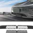 Front Grill for Tesla Model Y 2025 2026 Juniper Mesh Grille Grid Inserts Air Inlet Vent Grille Cover Replacement With Insect Protection Accessories (Not fit 2026 Standard & Performance)