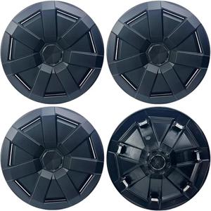 Compatible with Tesla Cybertruck Hub Cap CyberTruck Hub Center Protection Cover Decorative Matte (Mute black)