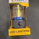 LUXPRO 3C Rugged 750 Lumen LED Lantern - Battery Powered for Up to 90 Hours of Use - Dimmable LED Light with IPX4 Water-Resistant Rating