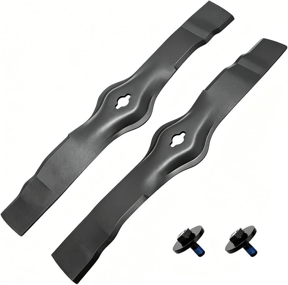 AM130172 42 inch Deck JD Mower Blades with Bolts Replacement