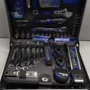 Prostormer Home Tool Kit, 259-Piece Household Hand Tool Set with Heavy Duty Aluminium Tool Box, Basic Toolkit for Home, RV, Car, Workshop and More