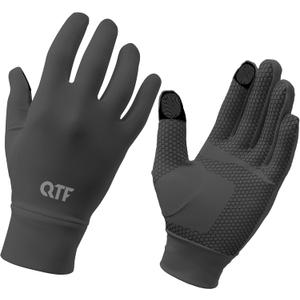 QTF Lightweight Sports Gloves Men Woman Gloves Touchscreen Running Thin Warm Liner Winter Biking, Walking, Cycling Sporting, Driving Anti Slip