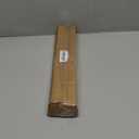 2 Pack Silver Curtain Rods for windows 32 to 48 inch, 5/8 inch Splicing Heavy Duty Metal Curtain Rod Set with Brackets