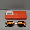 livho 2025 Trendy Oval Sunglasses - Stylish Polarized Shades for Everyday - Retro Metal Frames