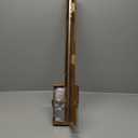 Ivilon Drapery Window Curtain Rod - End Cap Style Design 1 Inch Pole. 28 to 48 Inch Color Warm Gold