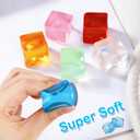 30 Pack Mini Ice Cube Squishy Fidget Toys for Kids and Adults, Mini Stress Cube Squeeze Toys, Square Stress Balls Sensory Toys for Anxiety Relief, Treasure Box Toys Classroom Prizes Party Favors