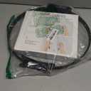 Pilates Ring Fitness Circle for Women - 15 Inch Magic Fitness Circle for Toning Inner & Outer Thighs, Bonus Pilates Equipment Thigh Master Guide. (Black)