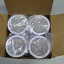 Laicky 4 Pack 20 Stage Shower Filter Universal Replacement Cartridge Hard Water Purifier Removes Chlorine, Heavy Metals, Iron, Other Sediments, Water Softener with High Output