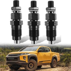 3pcs Fuel Injector New MM435-94101 0935003840 Compatible with Mitsubishi L2E L3E S3L S4L S3L2 S4L2 S4S Diesel Engine s3l Injector Fuel Injectors for a s3l2