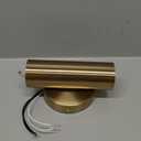 2-Light Wall Light, Brass Gold Wall Sconce, Indoor Up and Down Wall Lamp for Bedroom Bathroom Stair Entryway (1 Pack), WL4830-2W-BB
