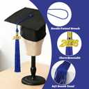 25 Pieces 2026 Graduation Tassel Bulk,Graduation Cap Tassels Decoration with 2026 Year Gold Date Charms,Grad Gifts for 2026 Year Grad Ceremonies Souvenir Class of 2026 for Grad Cap (Blue)
