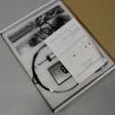 HOTEC UHF Wireless Headset Microphone/Lavalier Lapel Mic with Bodypack Transmitter and Mini Rechargeable Receiver 1/4" Output for Vlogging or Speech (silver)