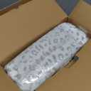 Westinghouse Heated Throw Blanket, Grey Leopard Electric Throw Blanket, Luxury Faux Fur to Flannel Reversible, 6 Heating Levels & 2-10 Hours Time Setting, Machine Washable(Throw, 50"x60")