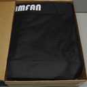 Dog Barrier for Car Back Seat & Cargo Area with Wider Coverage, Universal Fit for Car, SUV & Truck, Dog Car Divider with Chew-Proof Transparent Net and Sturdy Metal Frame for Backseat & Trunk (Largefull-size sedan/large SUV/pick-up truck)