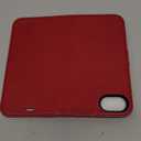 OCASE Compatible with iPhone 16e Wallet Case, PU Leather Flip Folio Case with Card Holders RFID Blocking Kickstand [Shockproof TPU Inner Shell] Phone Cover 6.1 Inch 2025, Red