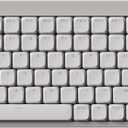 Flow Lite 100 Keys Low Profile Mechanical Keyboard, Swappable Rechargeable Wireless Keyboard with 2.4G Receiver, Bluetooth and Wired Connection for Windows, Mac/ Specter Linear Switches (Marble)