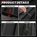 LASFIT 5.5ft Bed Mat for Ford F-150 | F150 Lightning 2026 2025 2024 67.1" Bed Box All Weather Protector TPE Truck Bed Liner Durable Easy Clean-Not Fit for Drop in Bedlienr