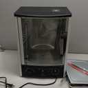 Alpine Cuisine Multi-Function Electric Roaster Oven for Turkey, Shawarma, Baking & Slow Cooking  Includes Bake Rack & Kebab Skewer Set, Precise Temperature Control