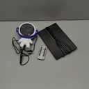 Solar Drip Irrigation System for Garden/Outdoor/Indoor, Garden Solar Automatic Watering System for 15 Potted Plants, Vacation Automatic Plant Waterer Outdoor with 2500mAh Battery, 50Ft Tube