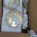 Gold Wall Candle Holder Long Wall Candle Sconces Set of 2 Large Modern Candle Sconce Hanging Rustic Home Walls Decoration for Living Room,Dining Room,Bedroom,Fireplace