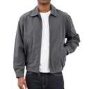London Fog Men's Auburn Zip-Front Golf Jacket (Regular & Big-Tall Sizes), Iron, Medium