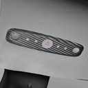 BETTERHUMZ Car Front Roof Reading Light Frame Cover for Tesla Model 3 Highland 2024 Model Y Juniper 2025 2026 for Alcantara Carbon Leather Interior Decor Trim Tuning Accessories (Carbon Fiber)