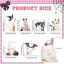 6 Pcs Silly Cute Goose Table Decor Indoor, Halloween Birthday Party Decorations Rustic Farmhouse Figurine Tiered Tray Tabletop Centerpieces for Home Kitchen Fireplace