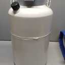 Magula 3L Liquid nitrogen dewar,Liquid Nitrogen Container LN2 Tank Cryogenic Dewar,Aluminum Alloy Semen Tank with 6 Canisters Carry Bag