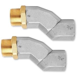 1 PCS 3/4 Inch NPT Fuel Hose Swivel 360 Rotating Connector for Fuel Nozzle Multi Plane Fuel Plane Swivel