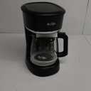 Mr. Coffee 12-Cup Switch Coffee Maker Black: Electric Drip Coffee Machine, 60 oz Capacity, Dishwasher-Safe Parts