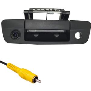 Master Tailgaters Replacement for Dodge Ram (2009-2017) Black Tailgate Handle with Backup Camera (2009-2017 Dodge Ram, Black)