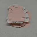 Bakepacker Pink Bakery Boxes with Window 6x6x3 inches Thick & Sturdy Macaroon Pastry Boxes Cookie Boxes for Bakeries, 60-Packs