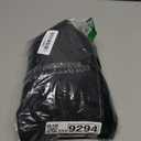 Smiry Rectangle Picnic Table Cloth, Waterproof Elastic Fitted Tablecloths for 8 Foot Tables, Washable Polyester Table Cover for Camping, Indoor and Outdoor (Black, 36"x96")