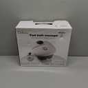 Collapsible Foot Spa Bath with Heat, Foot Massager with Two Side Supports, Leakage Protector, Temperature Control, Bubbles, Red Light,Timer,Feet Spa Tub, Feet Soaker, Gifts (Black)