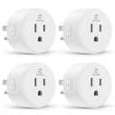 EIGHTREE Smart Plug, Smart Home WiFi Outlet Works with Alexa & Google Home, Smart Socket with Remote Control & Timer Function, 2.4GHz WiFi Only, 3 Packs