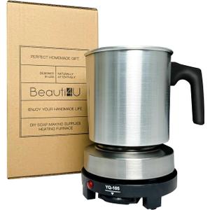 BEAUTI4U Soap Making Kit for Adults - Soap Making Supplies Heating Furnace - DIY Soap Making Kit for Adults Electric Furnace