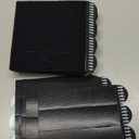 ADY Picture Hanging Strips Heavy Duty 40PairsHook and Loop Strips Damage Free Removable, Mounting Tape for Painted Wall, Picture Hangers Refill Adhesive Strips for Rent Room, (Black-XL)