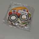 JIUMANGO 24 PCS Camping Paper Eyeglasses Camping Party Favors Supplies Camping Camp Birthday Party Decorations Gifts Photo Booth Props for Kids Boys Girls