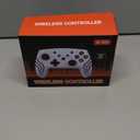 MYSTILUCK Wireless Pro Controller for Switch/Switch 2/Lite/OLED/PC, Gamepad with 7 Color-Changing RGB Lighting/Dual Vibration/6-Axis Gyroscope/Turbo, Ergonomically Designed Precise Joystick