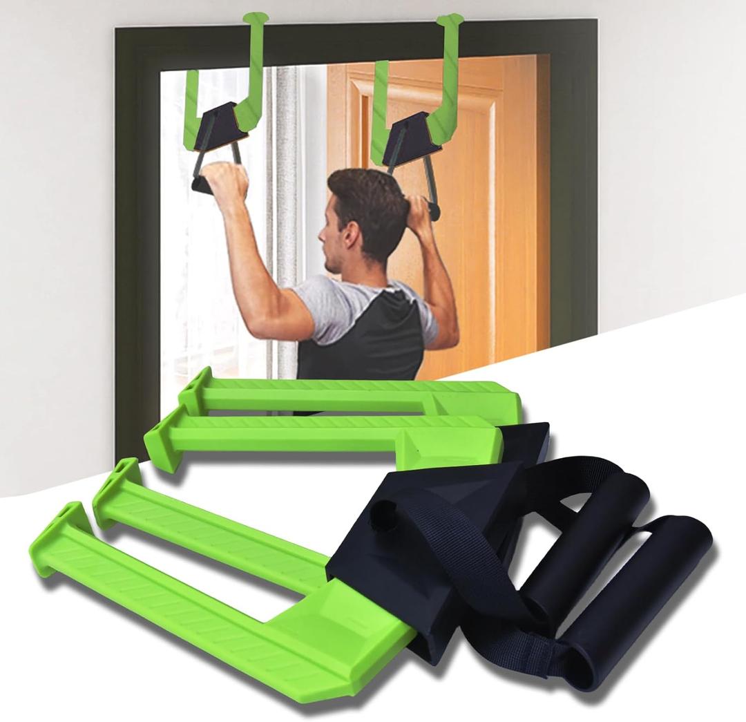 Portable Pull Up Bar,Pull Up Bar Door Frame for Work from Home Fitness.Load bearing capacity exceeding 330lbs