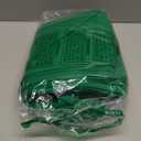 NPBAG 5 Pack 15'' X 16'' Green Cotton Tote Bags, Lightweight Blank Bulk Cloth bags with 1pc of PTFE Teflon Sheet (Medium)