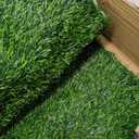 MyPitch 3x10 FT Soccer Training Mat in Artificial Grass with Soccer Rebounder  Immersive Indoor Soccer Training Equipment for Passing, Footwork Drills