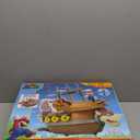 Super Mario Deluxe Bowser's Air Ship Playset with Mario Action Figure  Authentic in-Game Sounds & Spinning Propellers